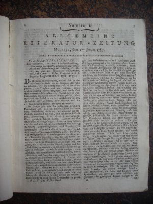 Allgemeine Literatur - Zeitung - 1787