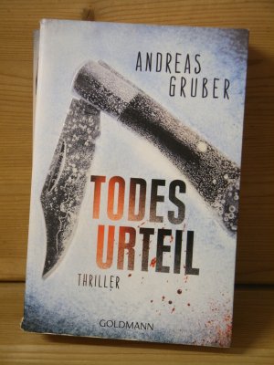 gebrauchtes Buch – Andreas Gruber – "Todesurteil" Thriller