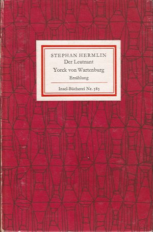 antiquarisches Buch – Stephan Hermlin – Der Leutnant Yorck von Wartenburg