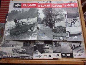 Nachrichten für Glas Automobilfahrer Jahrgang 1962, Goggomobil, Goggo, Auto