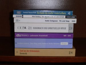 Esoterik / Spiritualität: Konvolut mit 7 verschiedenen Titeln. Frensch: Lust an der Erkenntnis - Esoterik; Dalberg: Der Weg zum wahren Reiki-Meister; […]