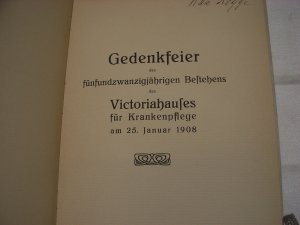 Ansprachen zur 25 jährigen Gedenkfeier des Victoriahaus Berlin Friedrichshain