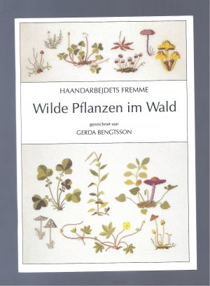 Wilde Pflanzen im Wald gezeichnet von Gerda Bengtsson