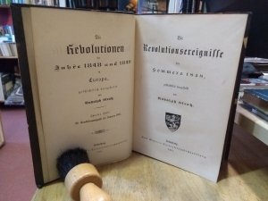 antiquarisches Buch – Rudolph Stratz – Die Revolutionen der Jahre 1848 und 1849 in Europa, geschichtlich dargestellt. Zweiter Theil (2. Teil):, Die Revolutionsereignisse des Sommers 1848.