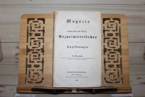 Magazin für physiologische und klinische Arzneimittellehre und Toxikologie