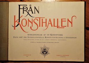 antiquarisches Buch – generalstabens lithografiska anstalt – Kunsthalle Stockholm: fran konsthallen afbildnar af 120 konstwerk 1897