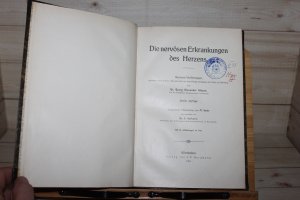 Die nervösen Erkrankungen des Herzens. Morison-Vorlesungen, gehalten in den Jahren 1902 und 1903 vor dem Königl. Kollegium der Ärzte zu Edinburg.