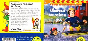 gebrauchtes Buch – Feuerwehrmann Sam - Übermut tut selten gut - PIXI Buch Nr. 1491 - Einzeltitel aus PIXI-Serie 166