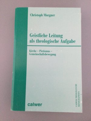 Geistliche Leitung als theologische Aufgabe