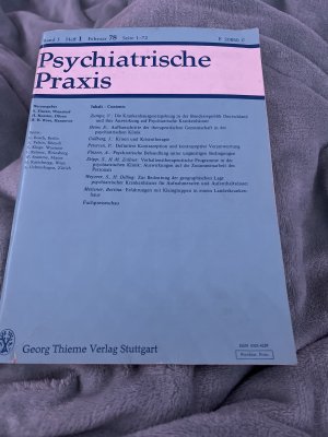 gebrauchtes Buch – Psychische Praxis