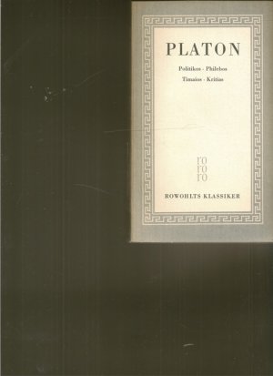 Sämtliche Werke. ( in 5 BÄNDEN). Band 1: Apologie, Kriton, Protagoras, Hippias II, Charmides, Laches, Ion, Euthyhron, Gorgias, Briefe. Band 2: Menon, […]