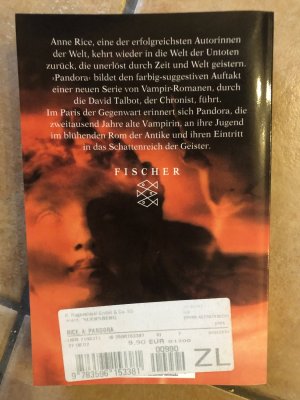 gebrauchtes Buch – Anne Rice – Pandora