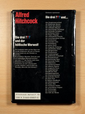 gebrauchtes Buch – Alfred Hitchcock – Die drei ??? Fragezeichen - Band 43: und der höllische Werwolf (1. Auflage 1988)