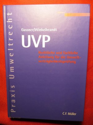 gebrauchtes Buch – Erich Gassner – UVPG - Kommentar