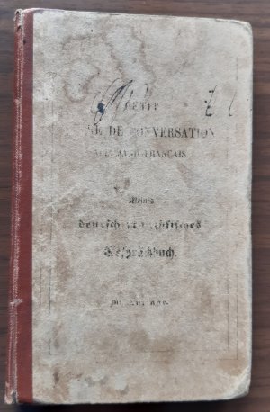 gebrauchtes Buch – Émile Otto – Petit livre de conversation allemand-francaise a l'usage de la jeunesse