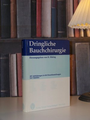 gebrauchtes Buch – Rudolf Häring – Dringliche Bauchchirurgie +++ Chirurgie +++ TOP!!!