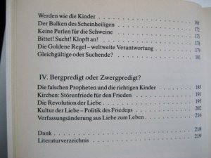 gebrauchtes Buch – Franz Alt – Liebe ist möglich - Die Bergpredigt im Atomzeitalter