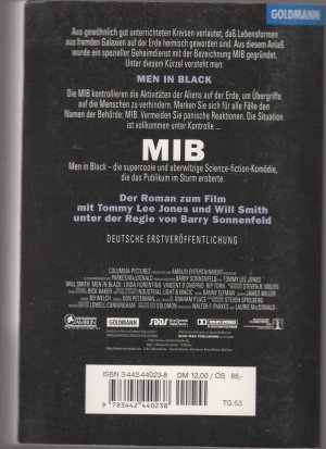 gebrauchtes Buch – Steve Perry – MIB - Men In Black
