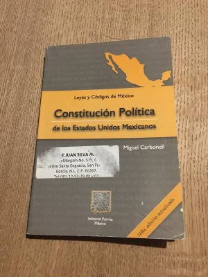 Constitución Política de los Estados Unidos Mexicanos