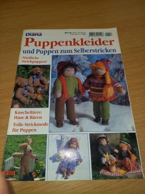 Puppenkleider und Puppen zum selber Sticken