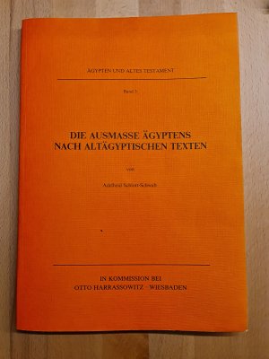 Die Ausmasse Ägyptens nach altägyptischen Texten