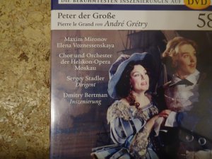 DVD Die Opernsammlung 58 - Die berühmtesten Inszenierungen, Peter der Große