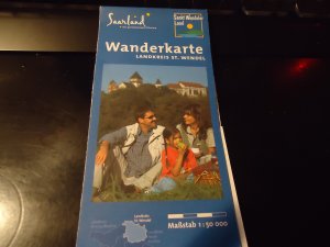 Wanderkarte Landkreis St. Wendel - Maßstab 1:50.000