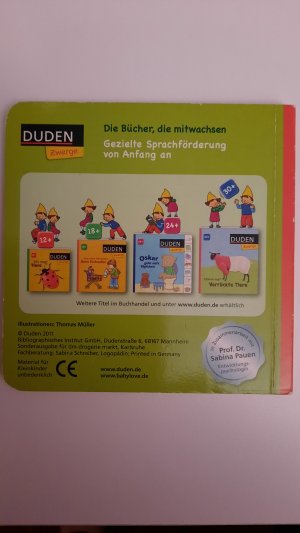 gebrauchtes Buch – Duden Zwerge – Ich esse