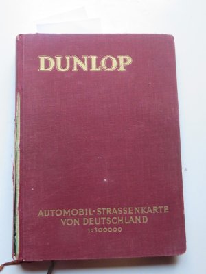 Automobil-Strassenkarte von Deutschland von Dunlop 1:30 0000 um 1890 ? Sonderausgabe der offiziellen Automobilkarten des Automobilclubs von Deutschland […]