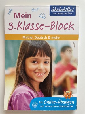 Mein 3. Klasse-Block Mathe, Deutsch & mehr