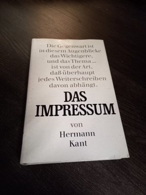 Das Impressum