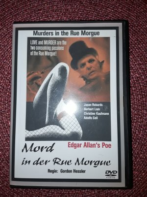 "Mord in der Rue Morgue" Thriller  mit  Herbert Lom und Christina  DVD-R