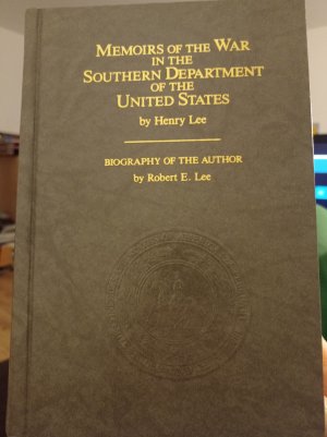 gebrauchtes Buch – Robert E.Lee – Memoirs of the war in the southern Department of the USA