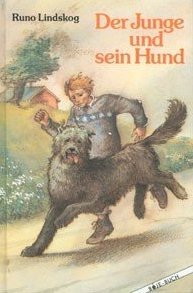 Der Junge und sein Hund.