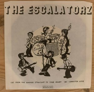 gebrauchter Tonträger – The Escalatorz – 119/300 ltd.    From The Garage Straight To Your Heart / Commuter Love