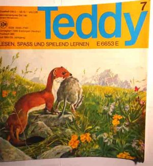 Teddy - Lesen, Spass und spielend lernen. Zeitschrift für Kinder, Heft 7/1981.