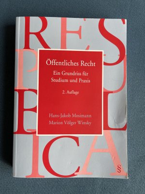 Öffentliches Recht - Ein Grundriss für Studium und Praxis