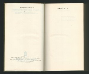 gebrauchtes Buch – Eichendorff, Joseph von – Joseph von Eichendorff - Ausgewählte Werke