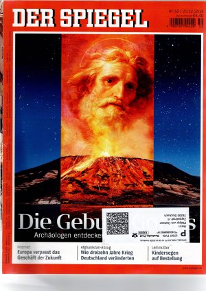 gebrauchtes Buch – Der SPIEGEL  Nr. 52 vom 20.12.2014 - Die Geburt Gottes. Archäologen entdecken den Ursprung der Bibel