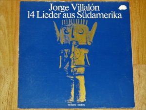 gebrauchter Tonträger – Jorge Villalón – 14 Lieder aus Südamerika