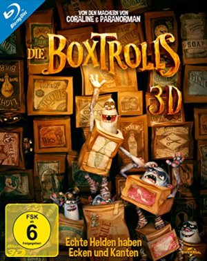 gebrauchter Film – Anthony Stacchi – Die Boxtrolls (*2014) [inkl. 2D-Version] [3D Blu-ray] [Blu-ray]