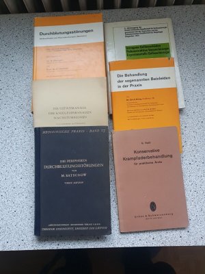 Durchblutung/Gefässe - 6 Medizinische Bücher/ Hefte