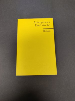 gebrauchtes Buch – Aristophanes – Die Frösche