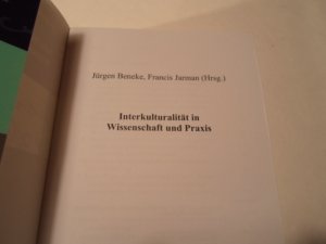 gebrauchtes Buch – Beneke, Jürgen; Jarman, Francis – Interkulturalität in Wissenschaft und Praxis