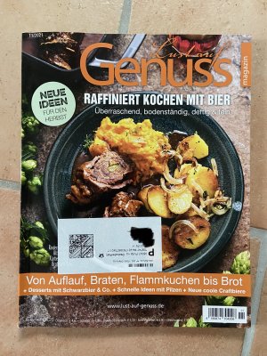 gebrauchtes Buch – Lust auf Genuss: Raffiniert kochen mit Bier, 11/2021