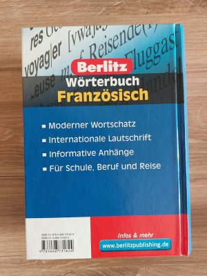 gebrauchtes Buch – Berlitz Wörterbücher Französisch