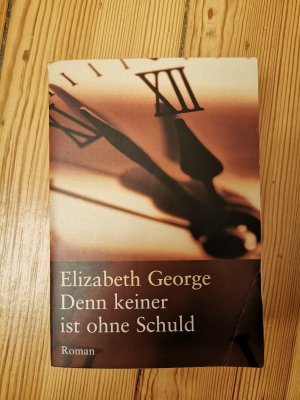 gebrauchtes Buch – Elizabeth George – Denn keiner ist ohne Schuld