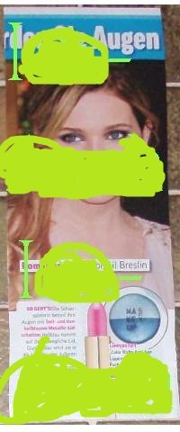 gebrauchtes Buch – Abigail Breslin (Little Miss Sunshine, Zombieland, ...): schön groß Zeitschriftenfoto OK! (großer Clipping)