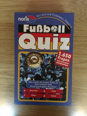 Noris - Fußballquiz,   1.650 Fragen und Auswahlantworten