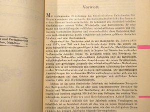 antiquarisches Buch – Bayerisches Statistisches Landesamt  – Statistisches Jahrbuch für Bayern 1936. Top!